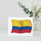 Vlag van Colombia Briefkaart (Staand voorkant)