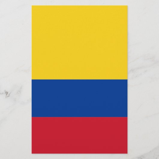 Vlag van Colombia Briefpapier (Voorkant)