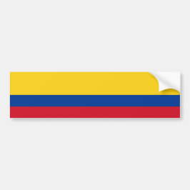 Vlag van Colombia Bumpersticker