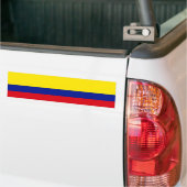 Vlag van Colombia Bumpersticker (Op Truck)