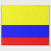 Vlag van Colombia Cadeaupapier (Vlak)
