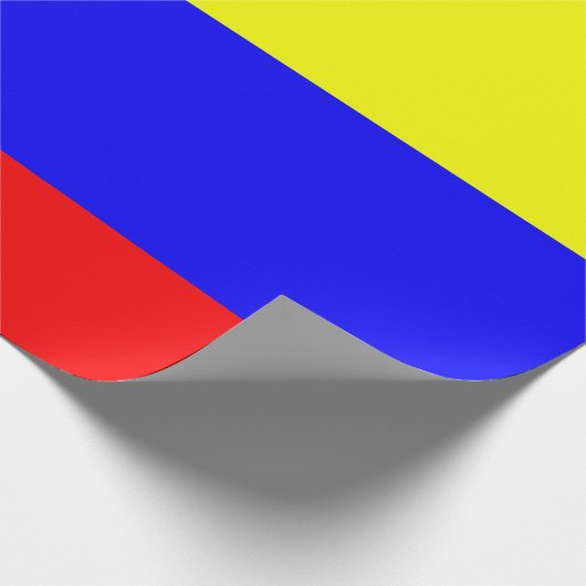 Vlag van Colombia Cadeaupapier (Hoek)