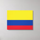 Vlag van Colombia Canvas Afdruk (Voorkant)