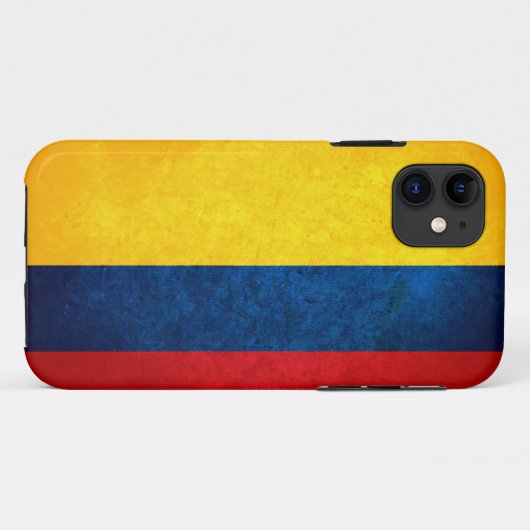 Vlag van Colombia Case-Mate iPhone Case (Achterkant (horizontaal))