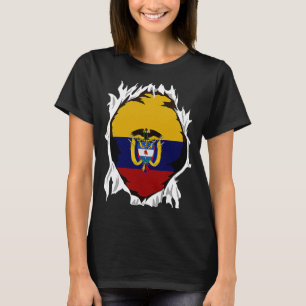 Vlag van Colombia, Colombiaans patriottisch T-shirt
