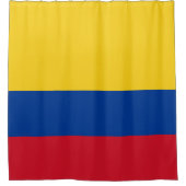Vlag van Colombia Douchegordijn (Voorkant)