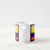 Vlag van Colombia Espresso Kop (Achterkant)