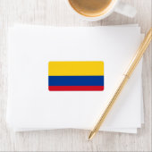 Vlag van Colombia Etiket (Insitu)
