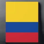 Vlag van Colombia Fotoplaat<br><div class="desc">Vlag van Colombia - Tricolor Nacional</div>
