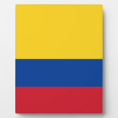 Vlag van Colombia Fotoplaat (Voorkant)
