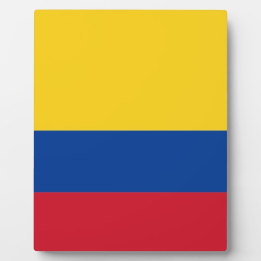 Vlag van Colombia Fotoplaat (Voorkant)