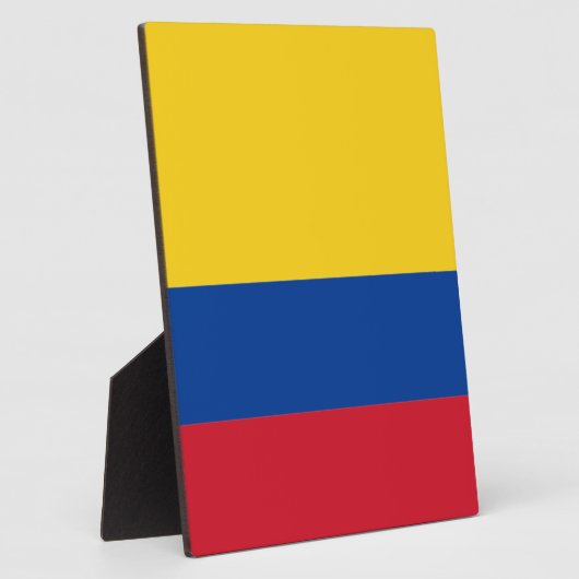 Vlag van Colombia Fotoplaat (Zijkant)