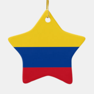 Vlag van Colombia Keramisch Ornament