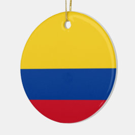 Vlag van Colombia Keramisch Ornament