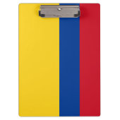 Vlag van Colombia Klembord (Voorkant)