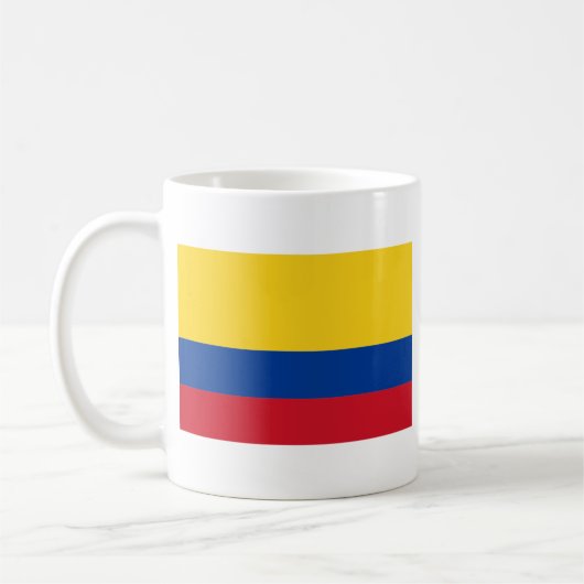 Vlag van Colombia Koffiemok (Links)