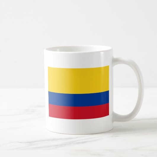 Vlag van Colombia Koffiemok (Rechts)