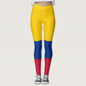 Vlag van Colombia Leggings (Voorkant)
