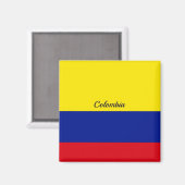 Vlag van Colombia Magneet (Voorkant / Achterkant)