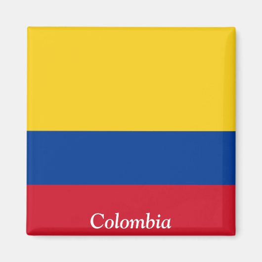 Vlag van Colombia Magneet (Voorkant)