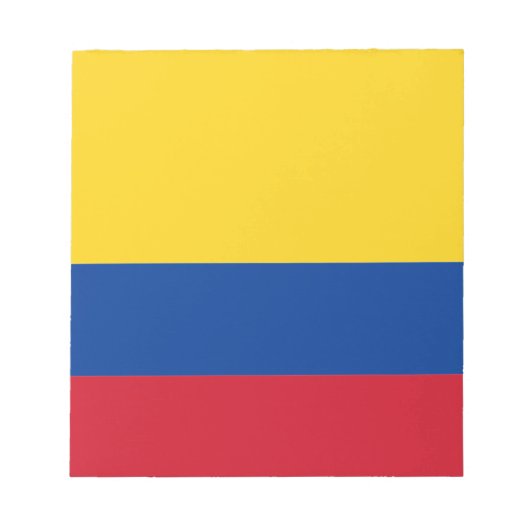 Vlag van Colombia Notitieblok (Voorkant)