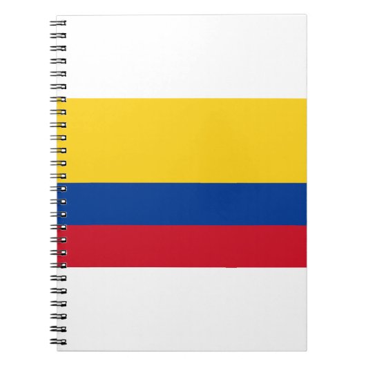 Vlag van Colombia Notitieboek (Voorkant)