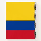 Vlag van Colombia Notitieboek (Achterkant)