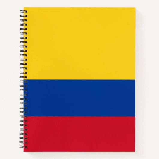 Vlag van Colombia Notitieboek (Voorkant)