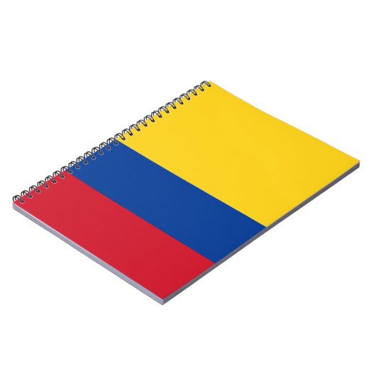 Vlag van Colombia Notitieboek (Linkerzijde)