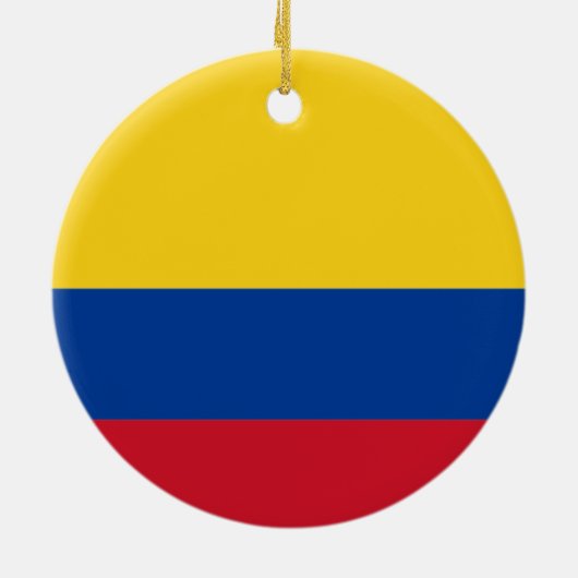 Vlag van Colombia Ornament (Achterkant)