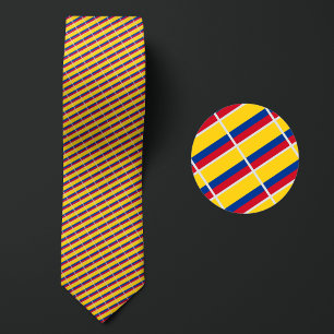 Vlag van Colombia Patroon Stropdas