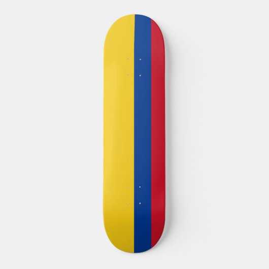 Vlag van Colombia Persoonlijk Skateboard (Voorkant)