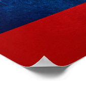 Vlag van Colombia Poster (Hoek)