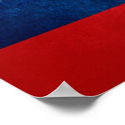 Vlag van Colombia Poster (Hoek)