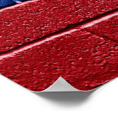 Vlag van Colombia Poster (Hoek)