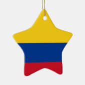 Vlag van Colombia, Republiek Colombia Keramisch Ornament (Rechts)