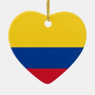 Vlag van Colombia, Republiek Colombia Keramisch Ornament
