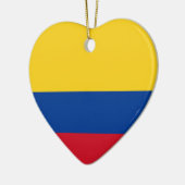 Vlag van Colombia, Republiek Colombia Keramisch Ornament (Links)