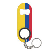 Vlag van Colombia, Republiek Colombia Sleutelhanger Flessenopener (Achterkant)