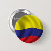 Vlag van Colombia Ronde Button 5,7 Cm (Voorkant /achterkant)