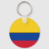 Vlag van Colombia Sleutelhanger (Achterkant)