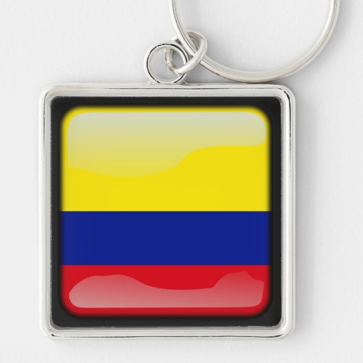 Vlag_van_Colombia Sleutelhanger (Voorkant)
