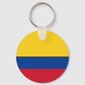 Vlag van Colombia Sleutelhanger (Voorkant)