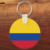 Vlag van Colombia Sleutelhanger (Voorkant)