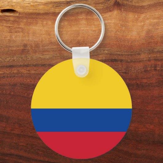 Vlag van Colombia Sleutelhanger (Voorkant)