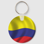 Vlag van Colombia Sleutelhanger (Voorkant)