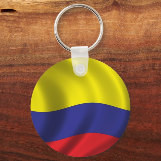 Vlag van Colombia Sleutelhanger (Voorkant)
