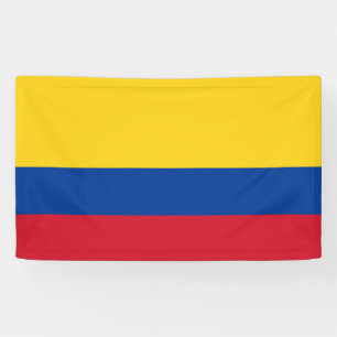 Vlag van Colombia Spandoek