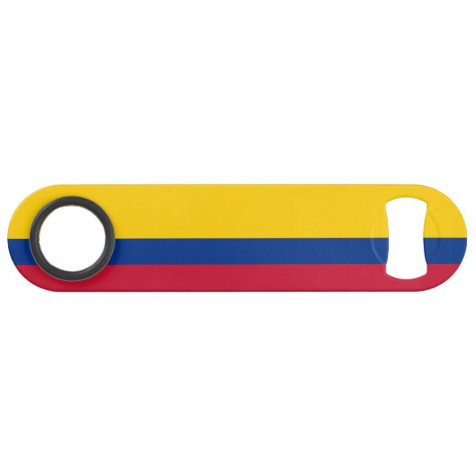 Vlag van Colombia Speed Flessenopener (Voorkant (Horizontaal))