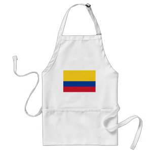 Vlag van Colombia Standaard Schort
